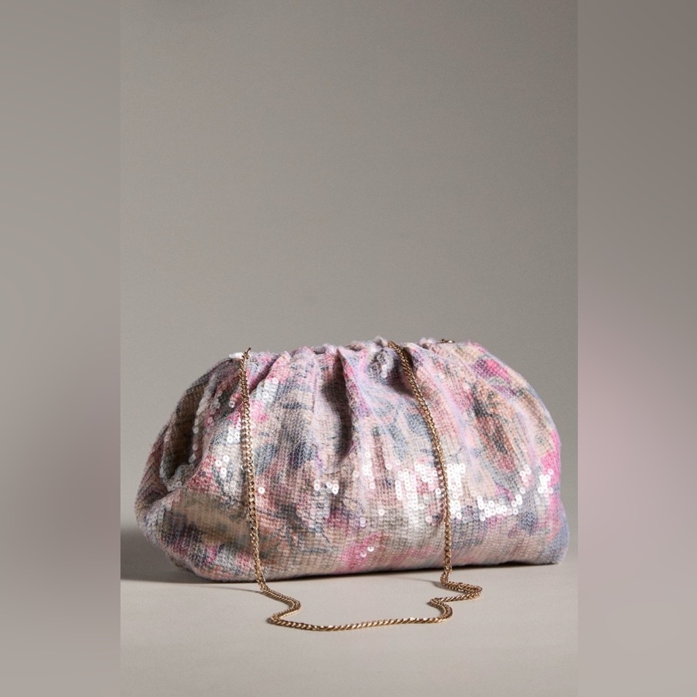 Anthropologie- The Frankie Clutch:Blurred Prints Edition